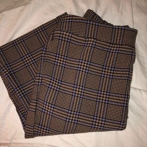 plaid nwt urban outfitter pants!